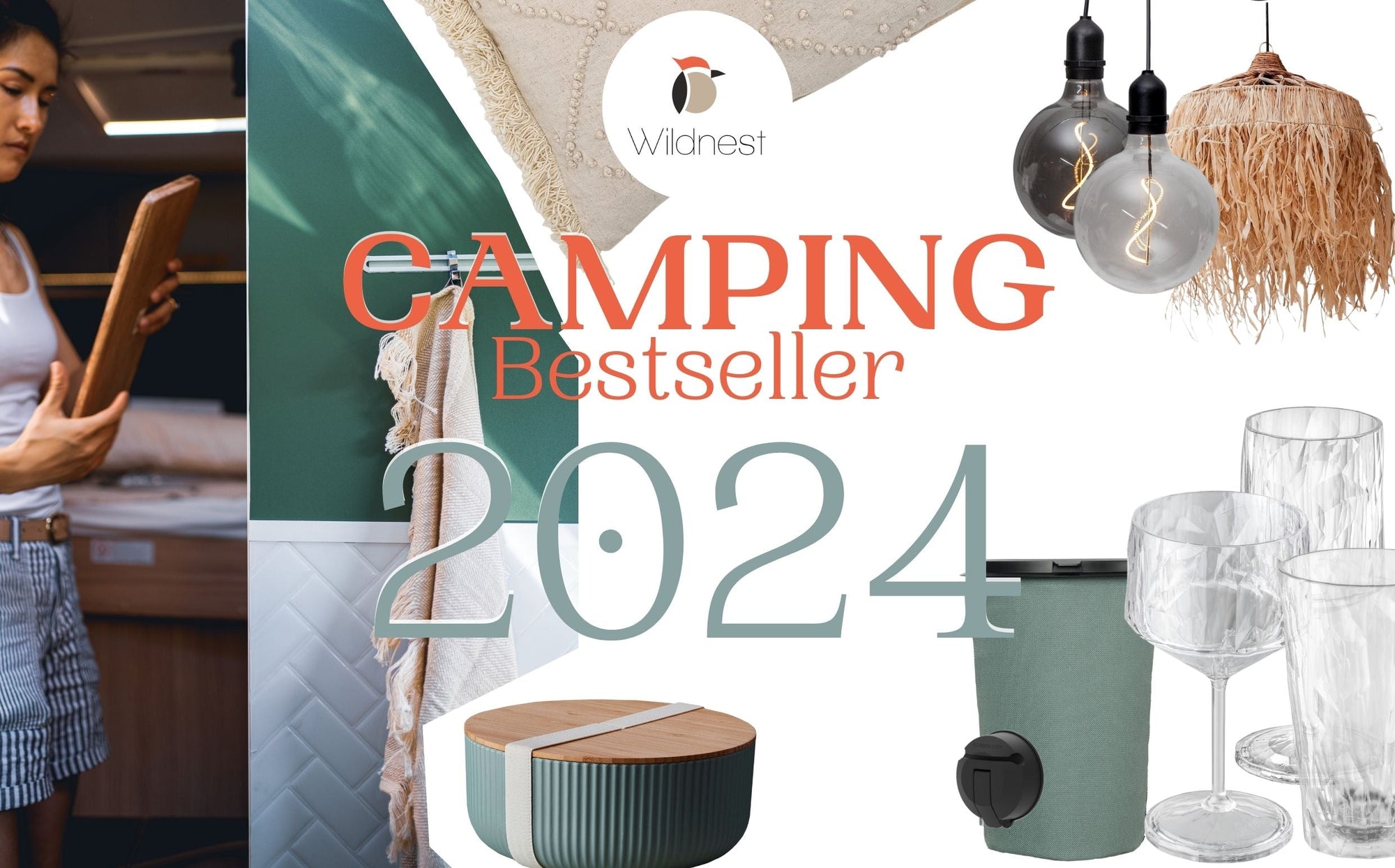 Die Camping Bestseller bei der Camping Einrichtung 2024 und wo die Trends in 2025 hingehen | Jetzt im Wildnest Glamping Blog lesen