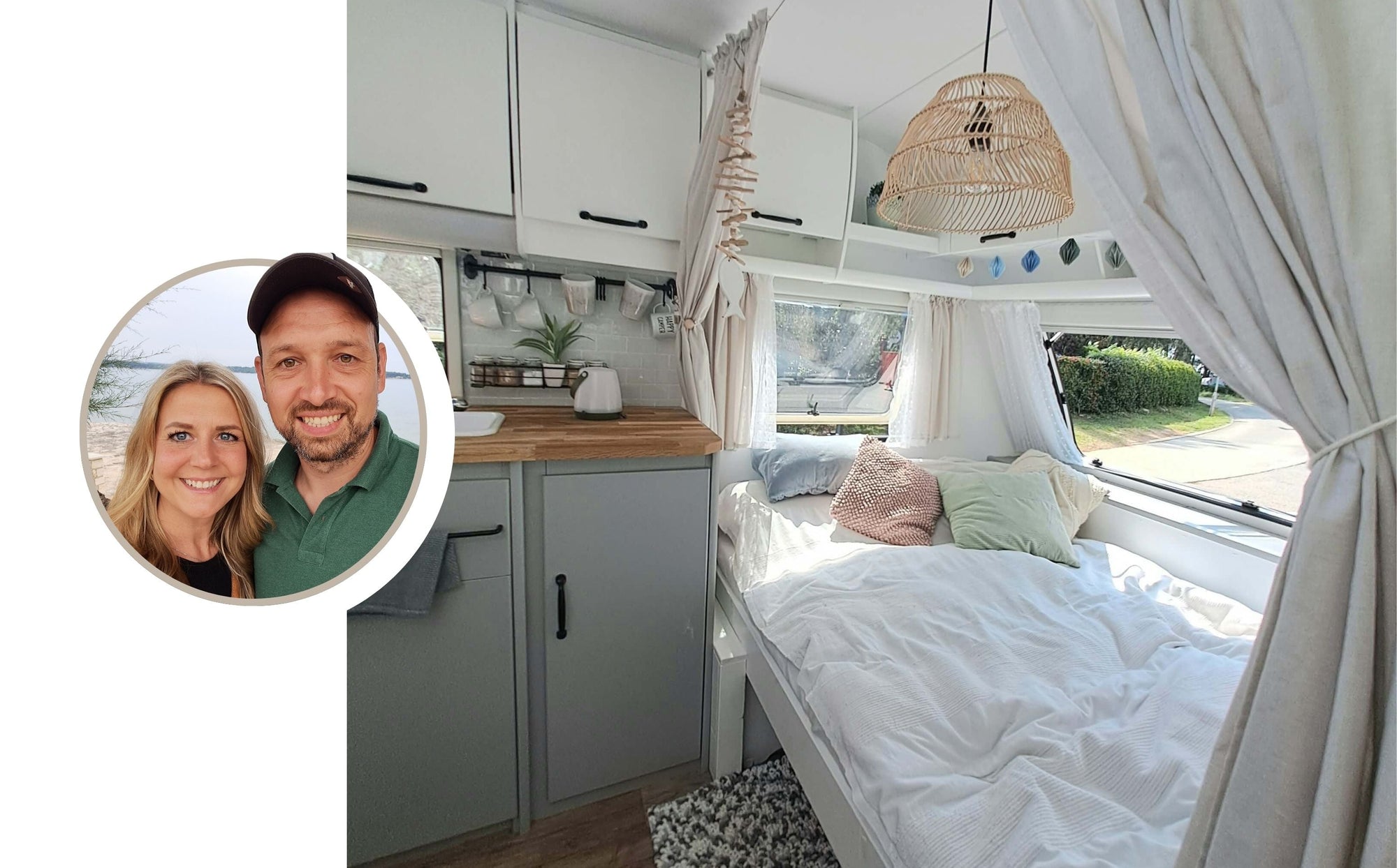 Tina hat als Camping-Neuling sich gleich an eine Wohnwagen Renovierung herangetraut. Von Wohnwagen innen streichen über Duschkabine komplett entfernen. Entdecke alles zu dem spannenden Wohnwagen Makeover hier im Wildnest Glamping Blog