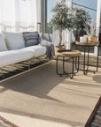 Benuta In-& Outdoor Teppich Nandi Beige square