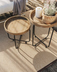 Benuta In-&amp; Outdoor Rug Nandi Beige square