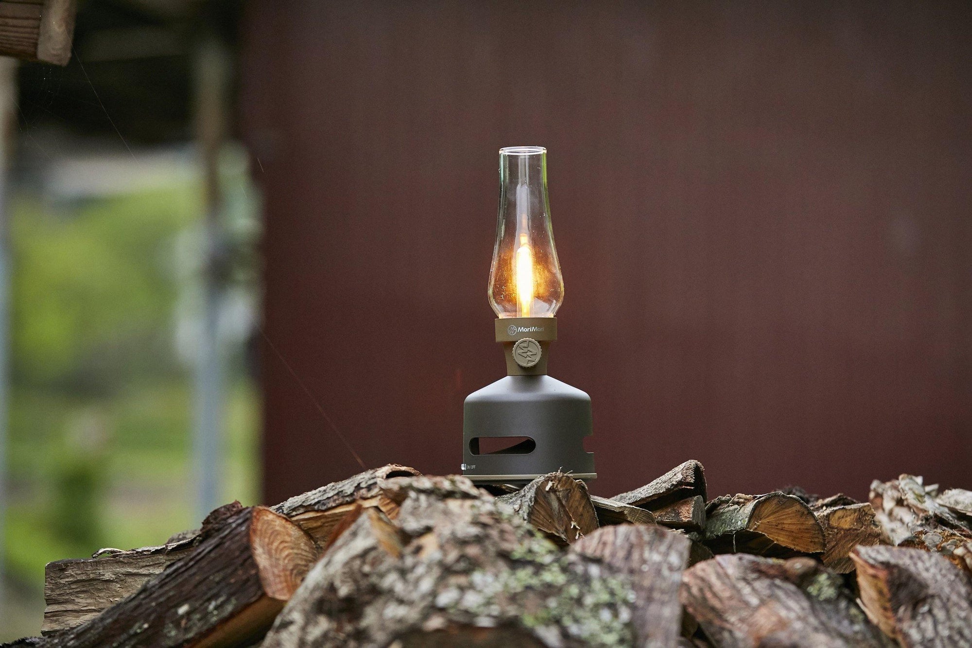 Mori Mori LED Laterne mit Lautsprecher, Original Green  | Wohnmobil Ausstattung |  Wildnest Glamping